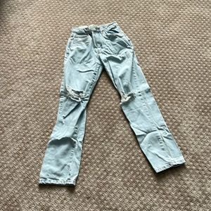 Ripped jeans cotton on size 2